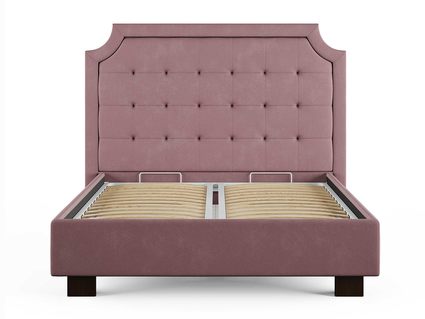 Кровать Сонум Elysium Экокожа Коричневый (с подъемным механизмом) 140х190