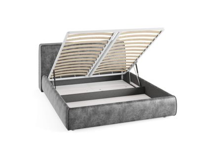 Кровать Сонум Altea Рогожка Мокко (с подъемным механизмом) 200х200