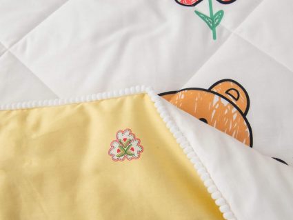 Комплект постельного белья Софи де Марко Смайл (желтый) с одеялом 1,5-спальный