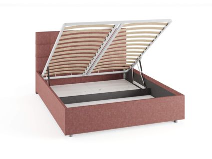 Кровать Сонум Tivoli Эвита Пепельный (с подъемным механизмом) 200х190