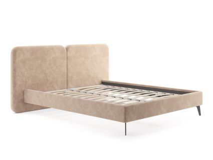 Кровать Сонум Brooklyn Микровелюр Бежевый 180х190