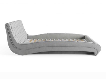 Кровать Сонум Milano Экокожа Графит 180х190