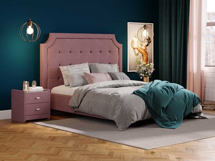 Кровать Сонум Elysium Экокожа Коричневый (с подъемным механизмом) 140х190