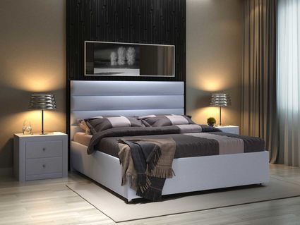 Кровать Sleeptek Premier 4 Велюр 50 (с подъемным механизмом)