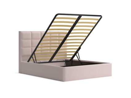 Кровать Lonax Адель велюр Dolly-17 (с подъемным механизмом) 180х190