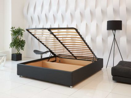 Кровать Димакс Риос Нуар с подъемным механизмом 180х200