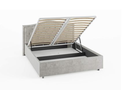 Кровать Сонум Ancona Кашемир Серый (с подъемным механизмом)