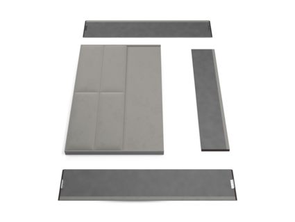 Кровать Lonax Марселла велюр Dolly-13 (с основанием) 120х195