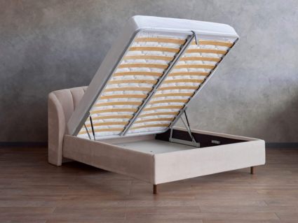 Кровать Сонум Valencia Кашемир Латте (с подъемным механизмом) 140х200