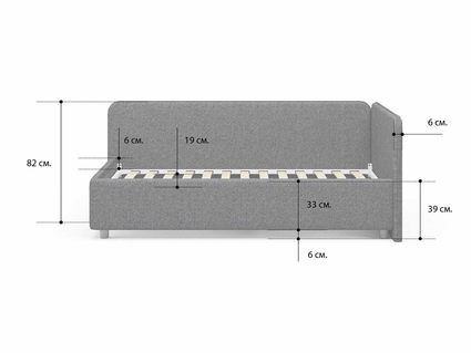 Кровать Сонум Capri Энигма Джава (с подъемным механизмом) 80х190