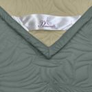 Покрывало Primavelle Arti Листья графит 140х200